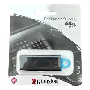 Pendrive Kingston Data Traveler Exodia Dtx/64 64gb 3.2 Gen Color Negro