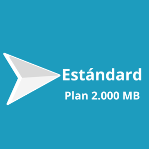 Imagen de para plan estandard de hosting de 2000 MB